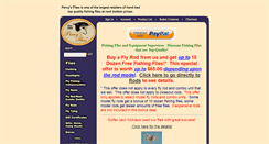 Desktop Screenshot of percysflies.com